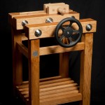 A Simple Bookbinder's Laying Press and Plough